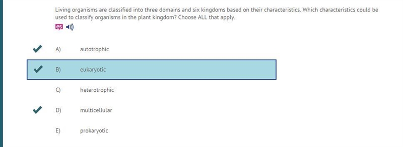 Living organisms are classified into three domains and six kingdoms based on their-example-1