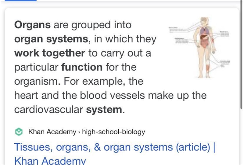 When many organ systems work together it can form-example-1