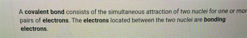 In a covalent bond, electrons are-example-1