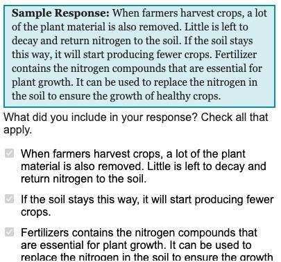 How does the use of fertilizer affect the nitrogen cycle?-example-1