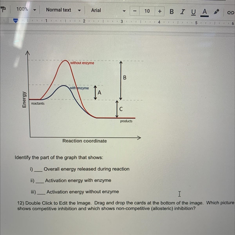 Plz help!? Identify the part of the graph that shows:-example-1