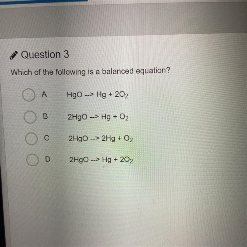 Which of the following is a balanced equation. Helpp-example-1