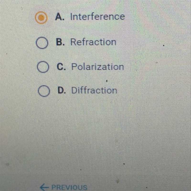 Helpppp meee Which interaction can result in a wave that has a larger or a smaller-example-1