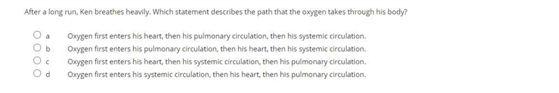 What route does oxygen take as it enters the body?-example-1