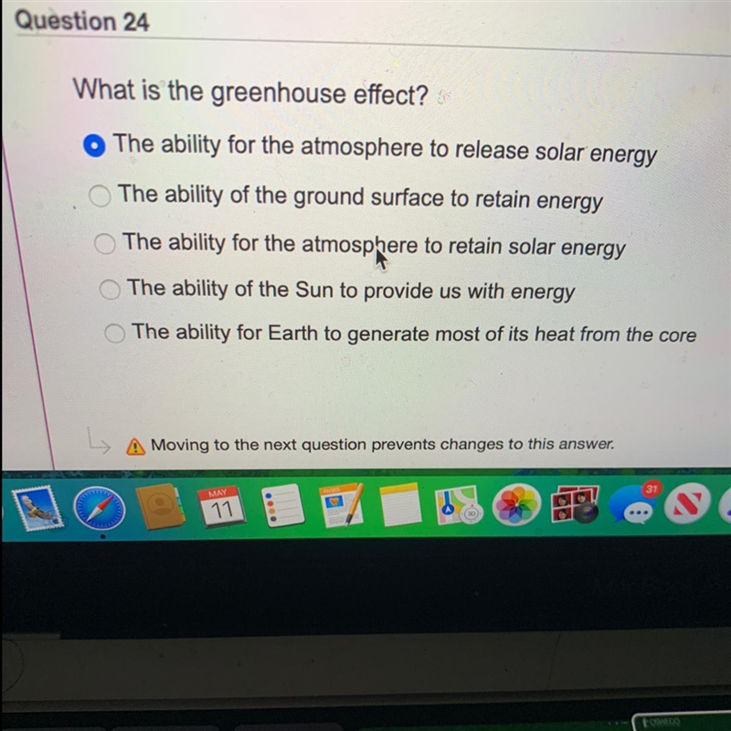 What is the greenhouse effect-example-1