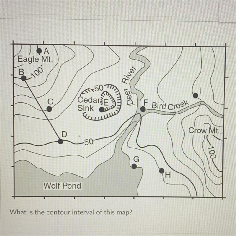 What is the contour interval of this map?-example-1