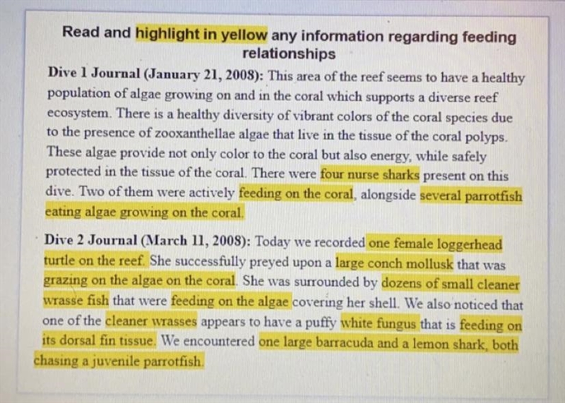 Can someone find an example of mutualism in this passage? Please help I wasted all-example-1