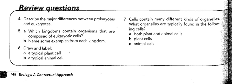 I need help with these questions (from year 11 biology textbook)-example-1