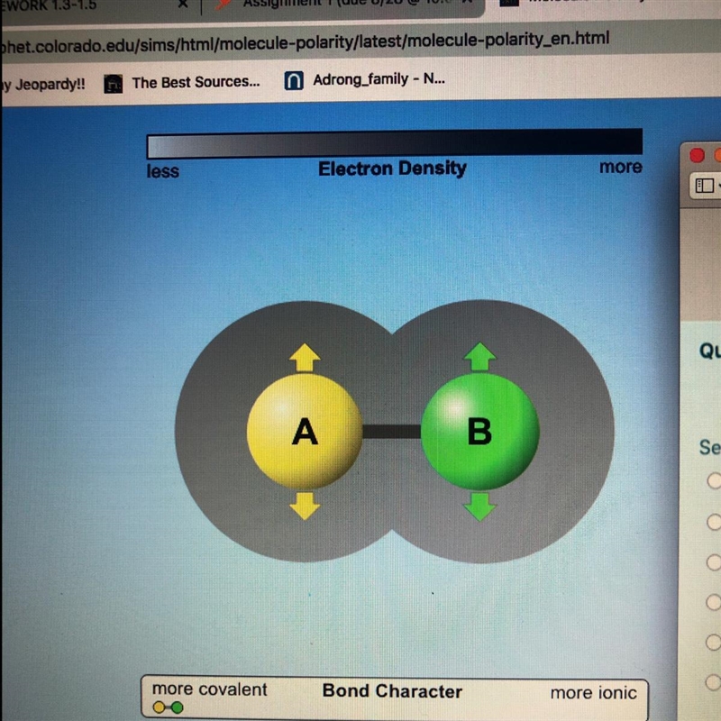 How would you describe the resulting molecule? A.) both polar and hydrophilic B.) Polar-example-1