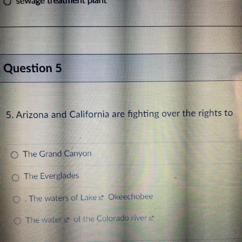 Arizona and California are fighting over the right to what?-example-1