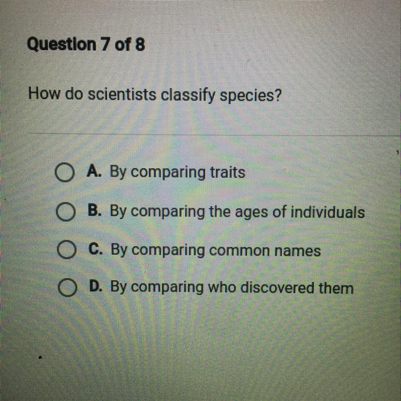 How do scientists classify species?-example-1