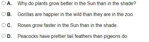 Which of the following is an example of a testable scientific hypothesis?-example-1