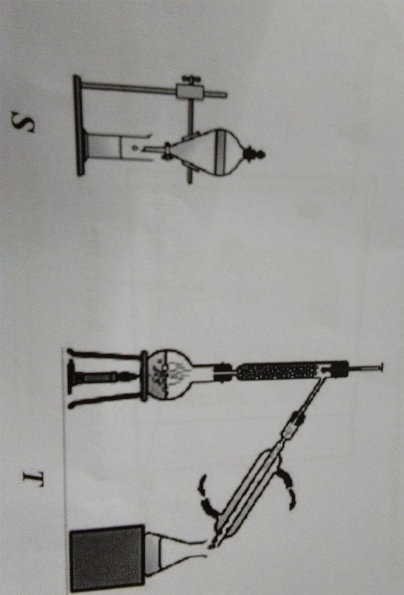 10(b)(ii). Faith wants to separate water and salt from a salt solution in a beaker-example-1