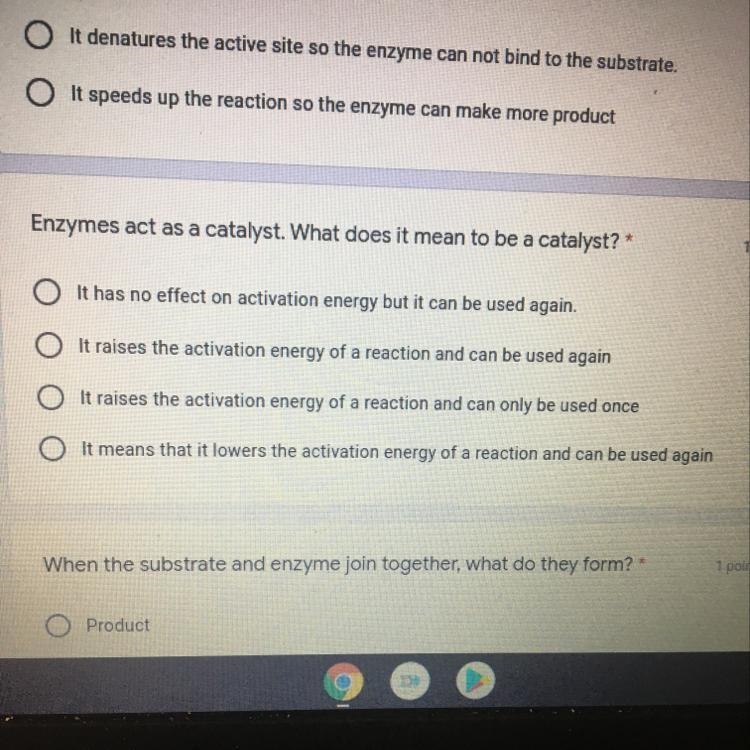 Enzymes act as catalyst what does it mean to be a catalyst-example-1