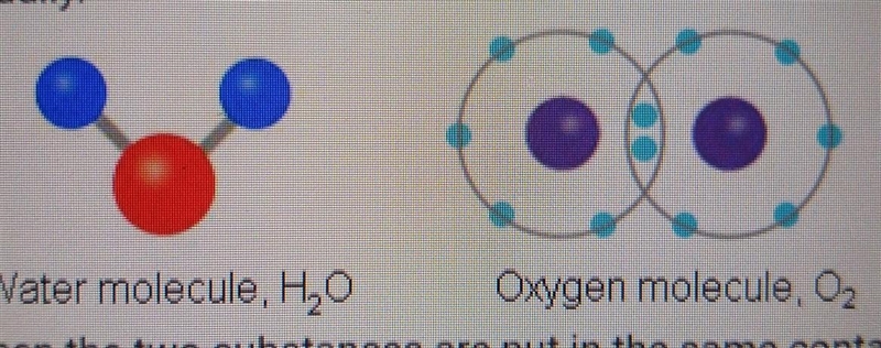 PLS HELP! Two molecules are shown below. In the molecule on the left, electrons are-example-1