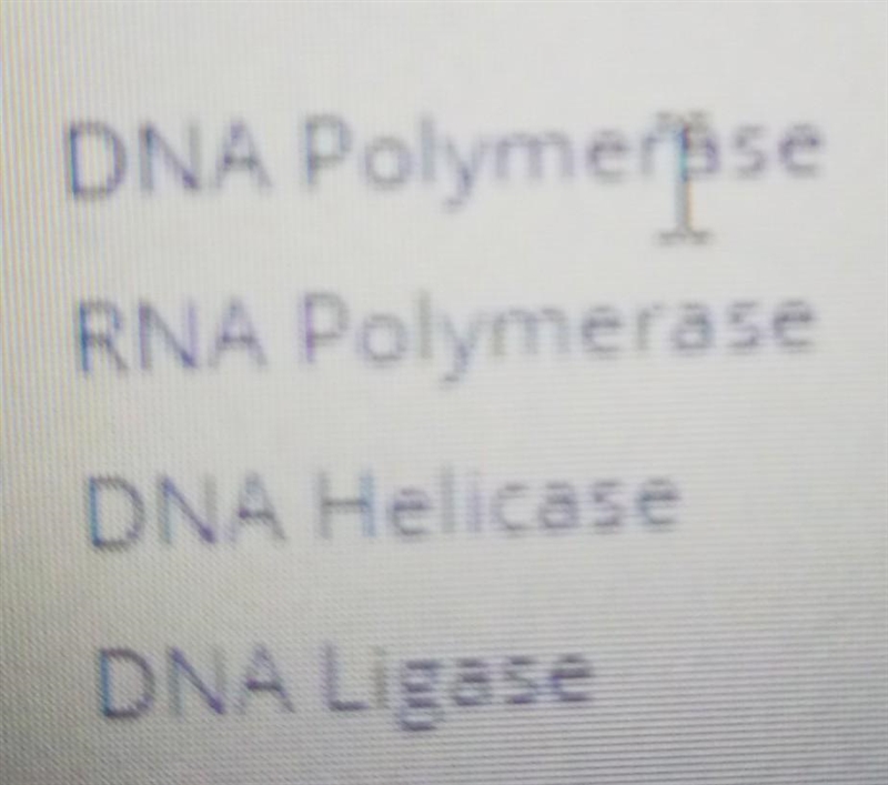 For replication of a single strand DNA sequence tac taa gca which of the following-example-1