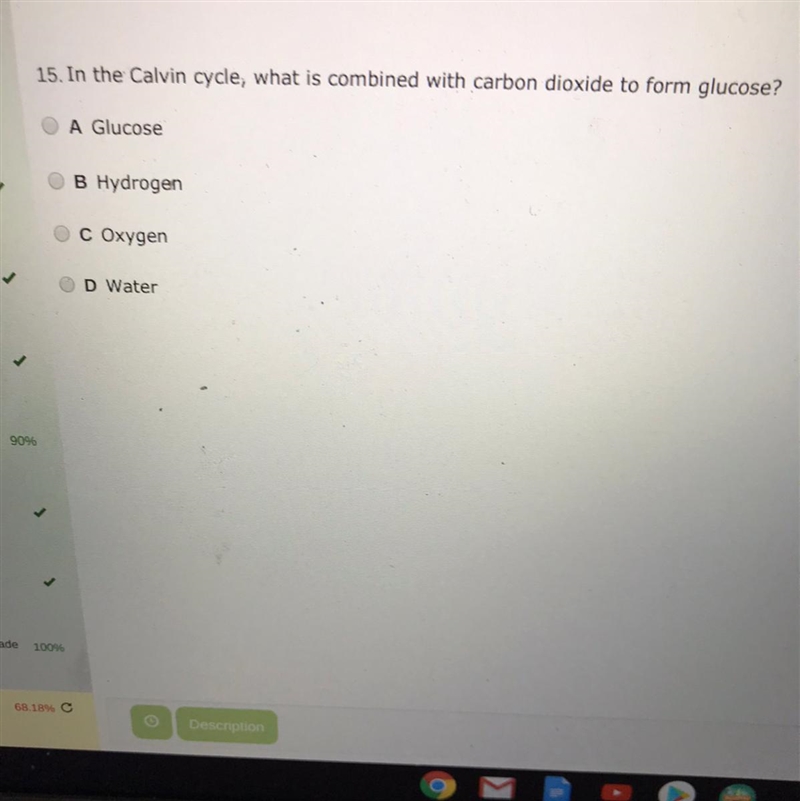 Glucose or Water ? A or D-example-1