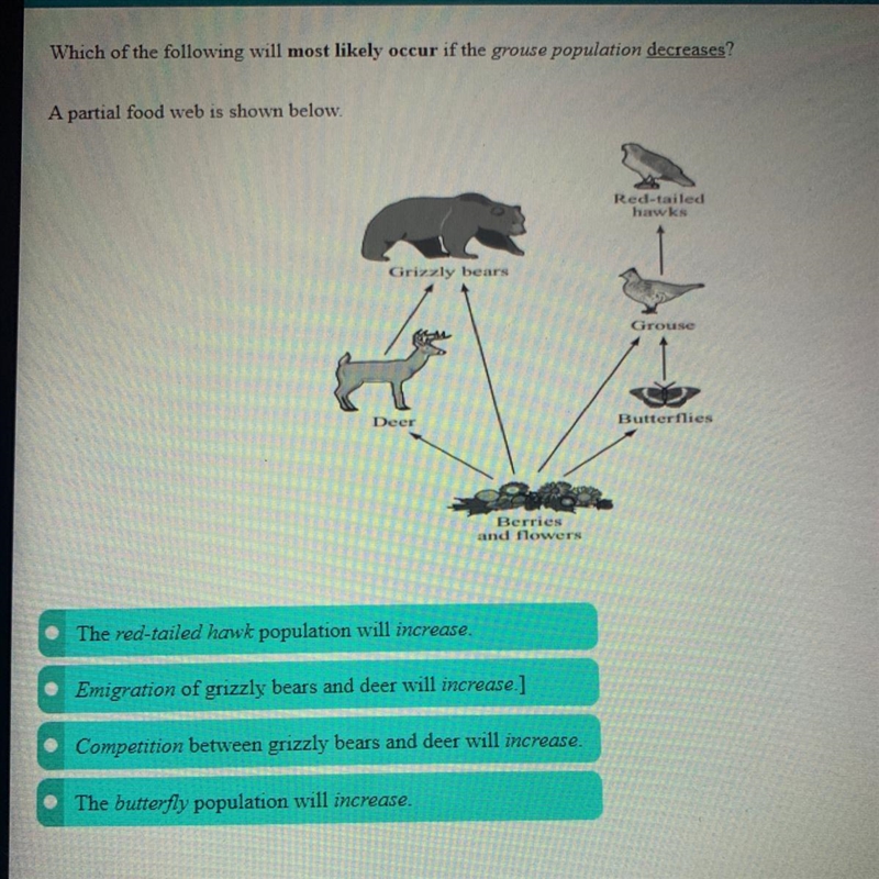 A partial food web is show below-example-1