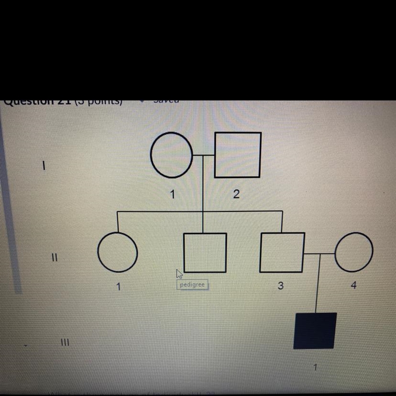 What is the genotype of individual ll-3-example-1