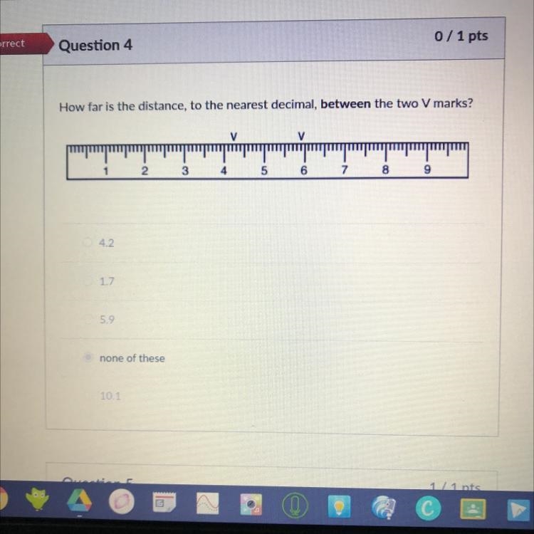 Please help me need the answer . how far is the distance, to the nearest decimal,between-example-1