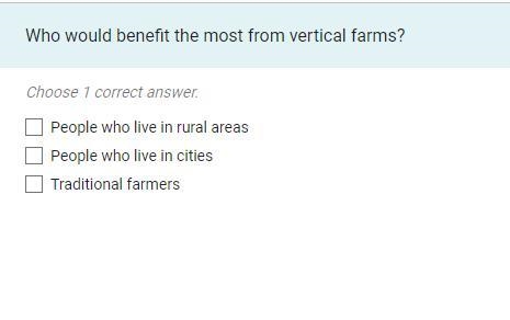 Science, Society, and Technology Who would benefit the most from vertical farms?-example-1