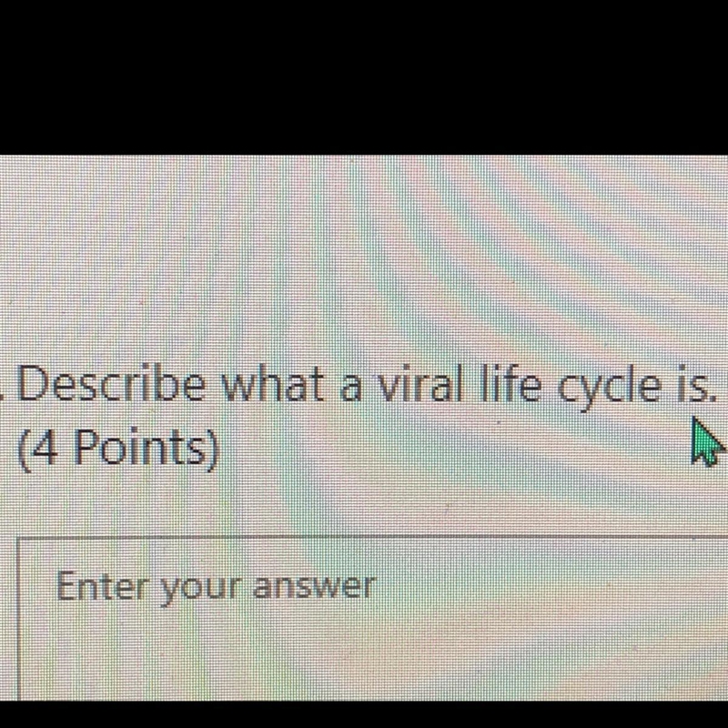 Describe what a viral life cycle is-example-1