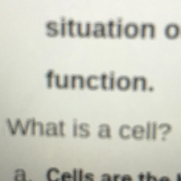 What is a cell ? Means-example-1