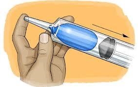 what differences do you observe in the syringe or its contents before the air was-example-1