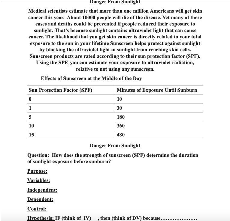 What are the variables based on the paragraph?-example-1