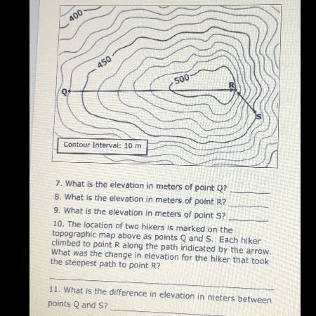 Topo map ,30 points !!-example-1