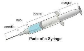 To maintain asepsis when administering an injection, all parts of the syringe can-example-1