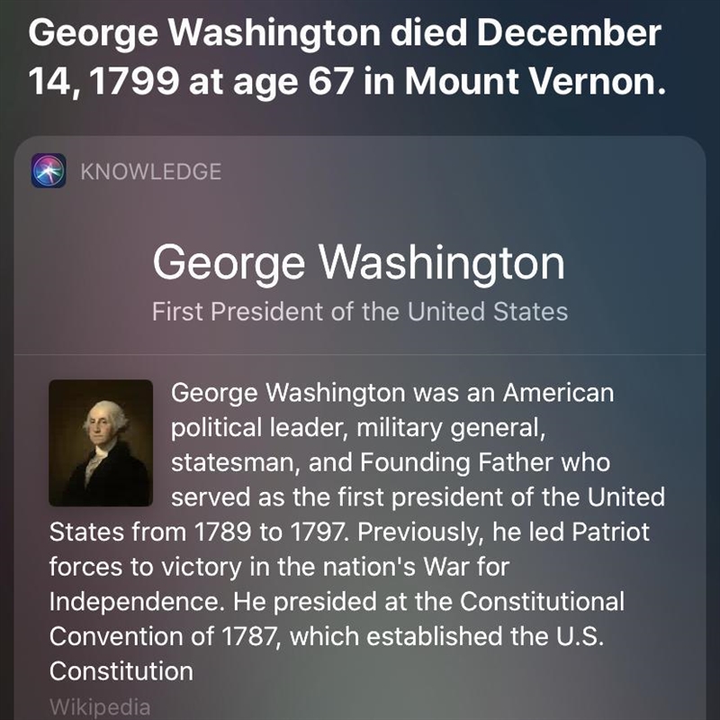 How old is george washington-example-1