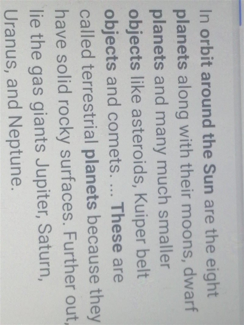 Which of the following Solar System objects travels in an orbit around the Sun? planets-example-1