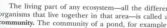 4. A is made up of all the living organisms in an ecosystem.-example-1