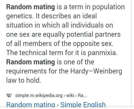 3. Forces of evolution include a. DNA mutations b. lack of migration c. random mating-example-5