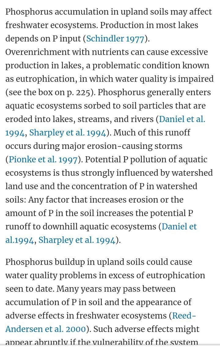 What are some human impacts on the Phosphorus Cycle?-example-1