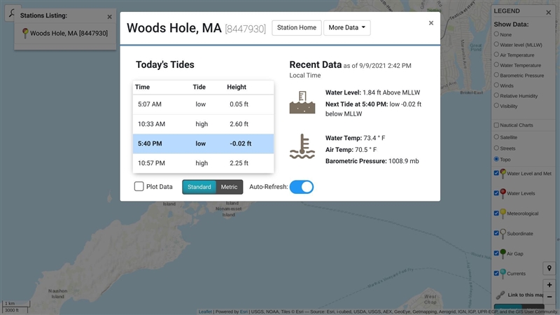 PLEASE HELP! Part A To get started, follow these steps: 1. Open the NOAA Tides and-example-1