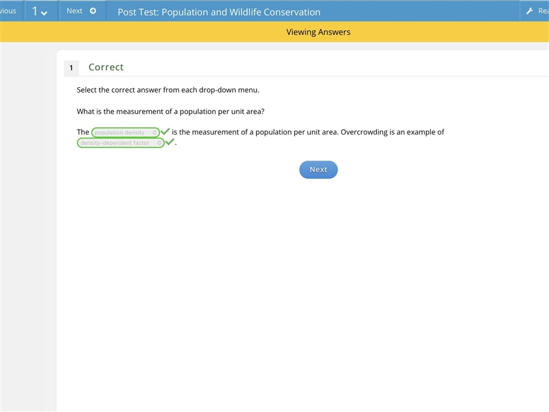 What is the measurement of a population per unit area? The blank is the measurement-example-1