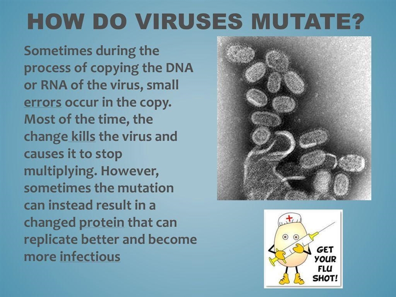 What does it mean for a virus to mutate-example-1