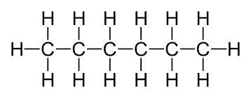 The image shows a chemical's formula. Which statement describes the molecule? HHHHHH-example-1