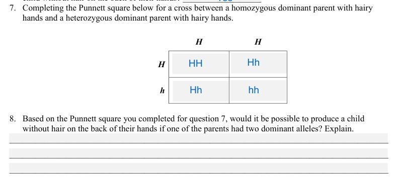 =-=-=-= 20 Points! Due Soon! =-=-=-= Based on the Punnett square you completed for-example-1