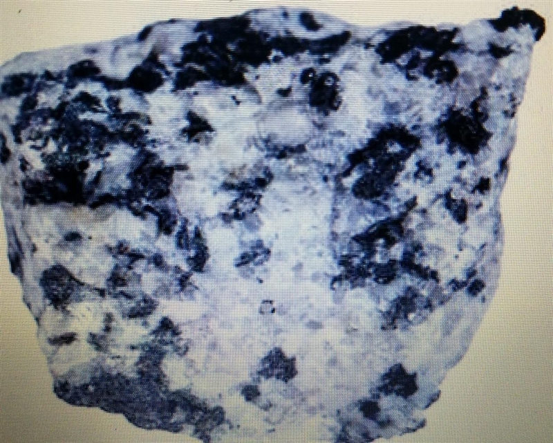 !! Need answer ASAP !! Which statement describes how this rock was likely formed? A-example-1