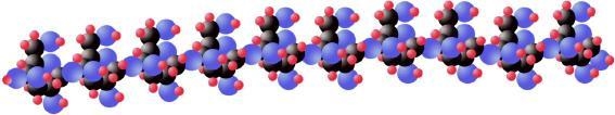 PLEASE ANSWER FAST!!!! The diagram shows a straight chain of glucose molecules. Which-example-1