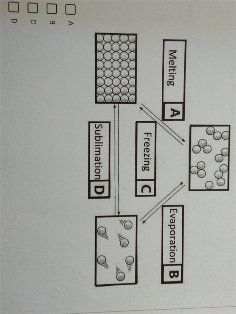 3(a). Diagram 3 shows some processes that involve the changes in the state of matter-example-1