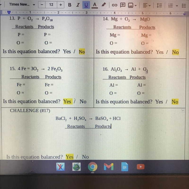 Subject:science counting atoms and diagramming chemical equations-example-1