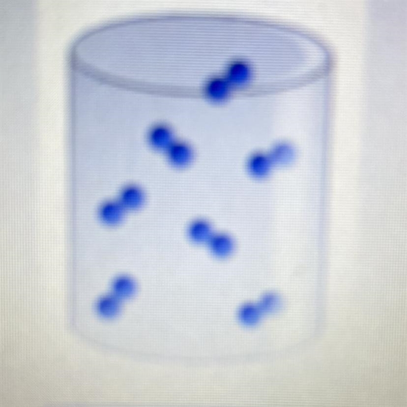 Which state of matter does this model represent? Solid Liquid Gas Plasma-example-1