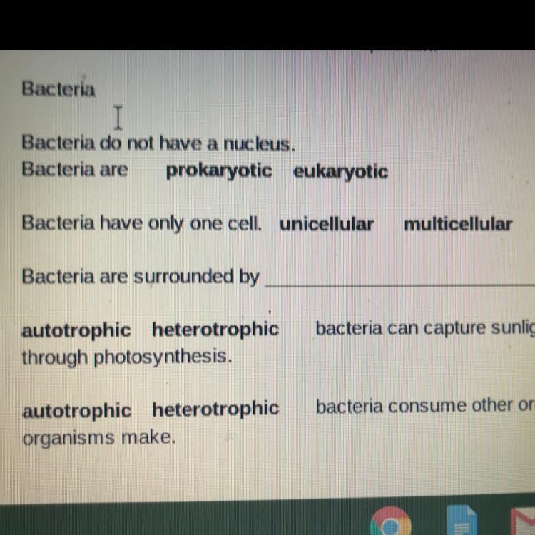 Bacteria are surrounded by?-example-1