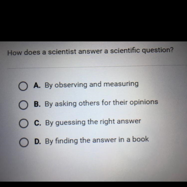 How does a scientist answer a scientific question?-example-1