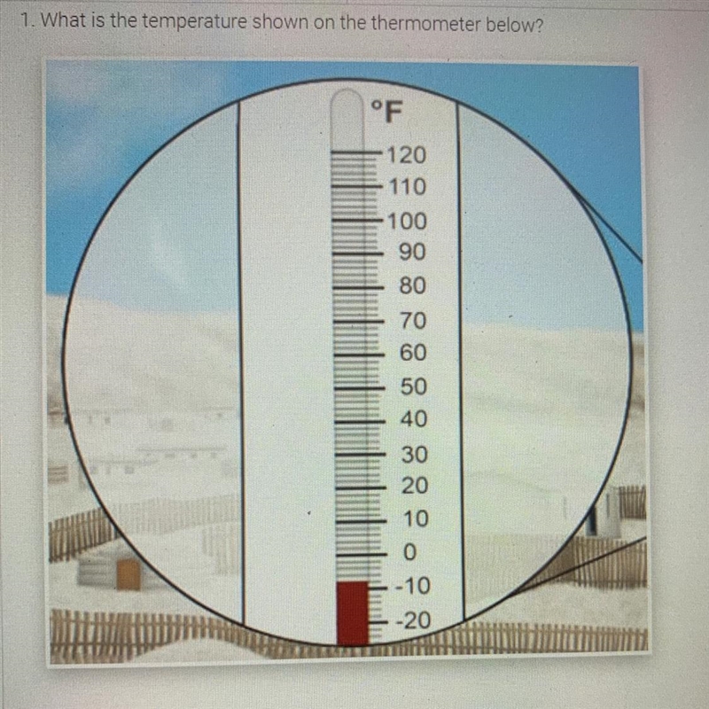 A. 8 °F B. 4 °F C. -4 °F D. -8 °F-example-1