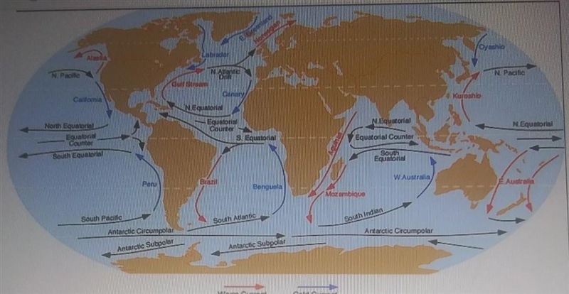 Stavanger, Norway has a warmer climate than the rest of Norway . What would cause-example-1